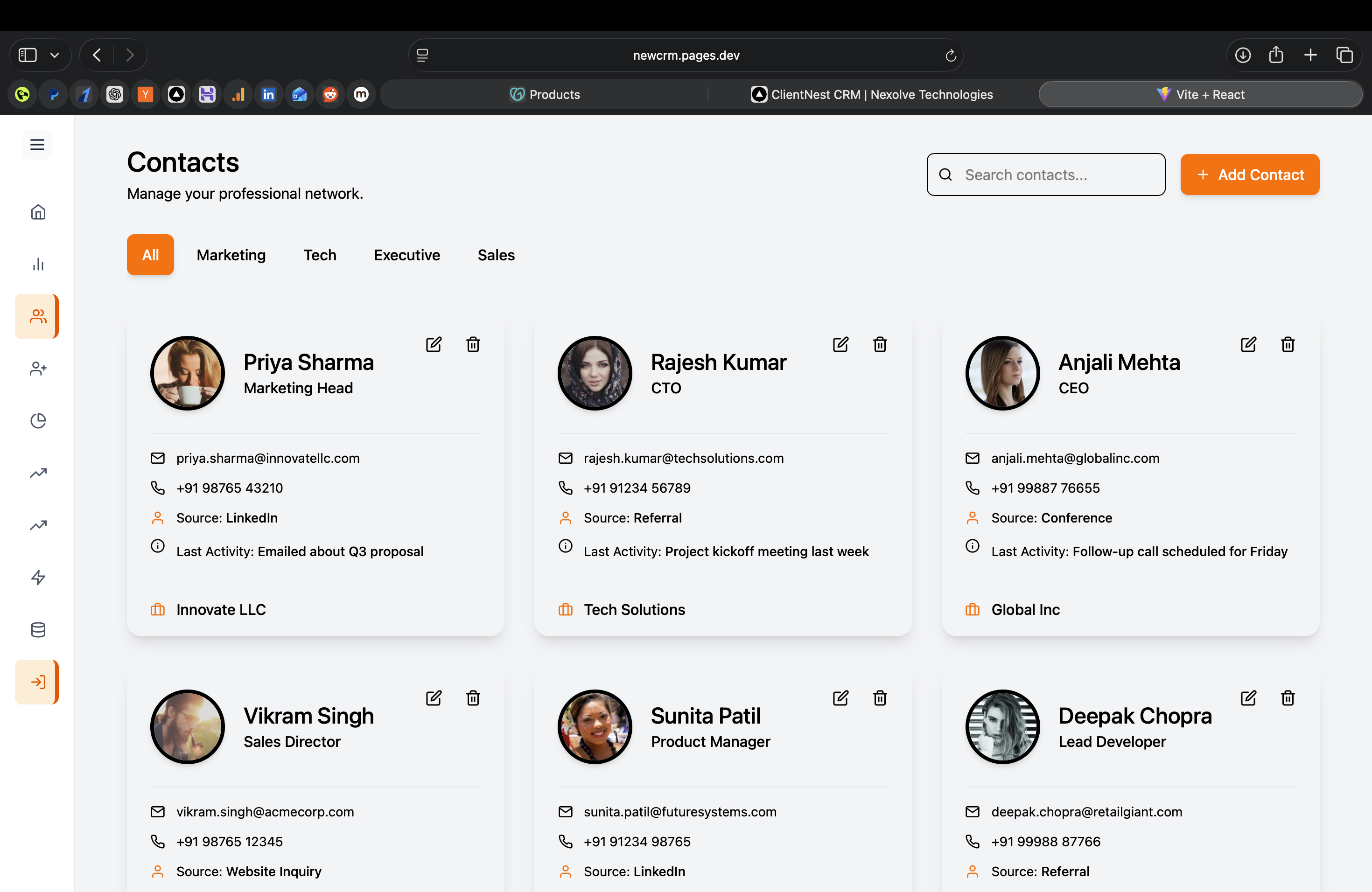 ClientNest CRM screenshot 3