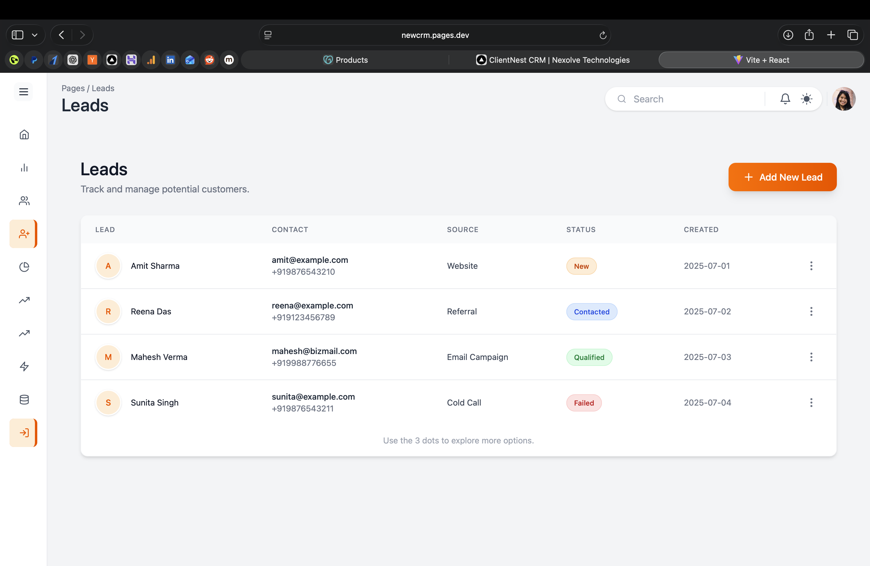 ClientNest CRM screenshot 4