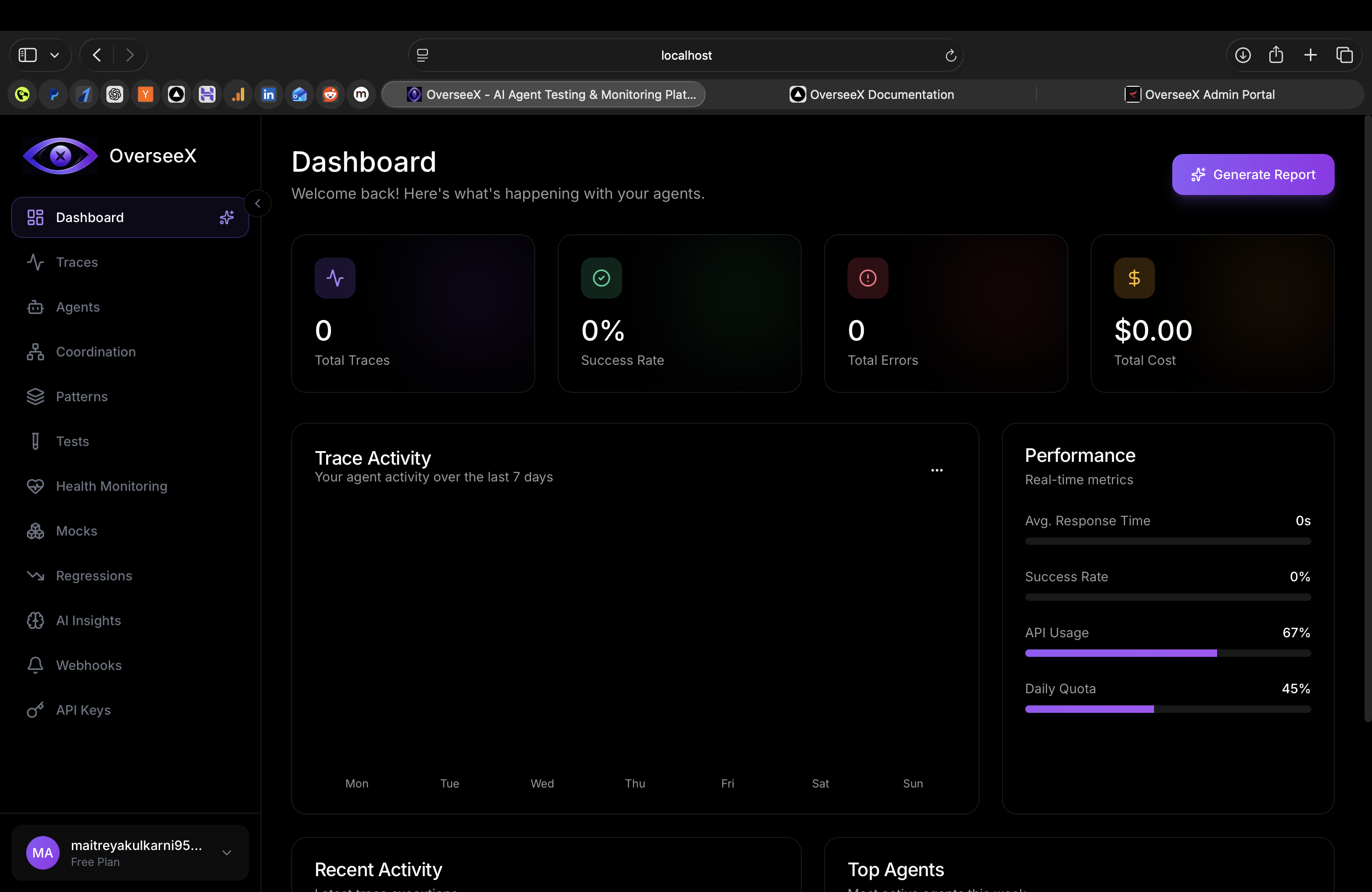 OverseeX screenshot 2