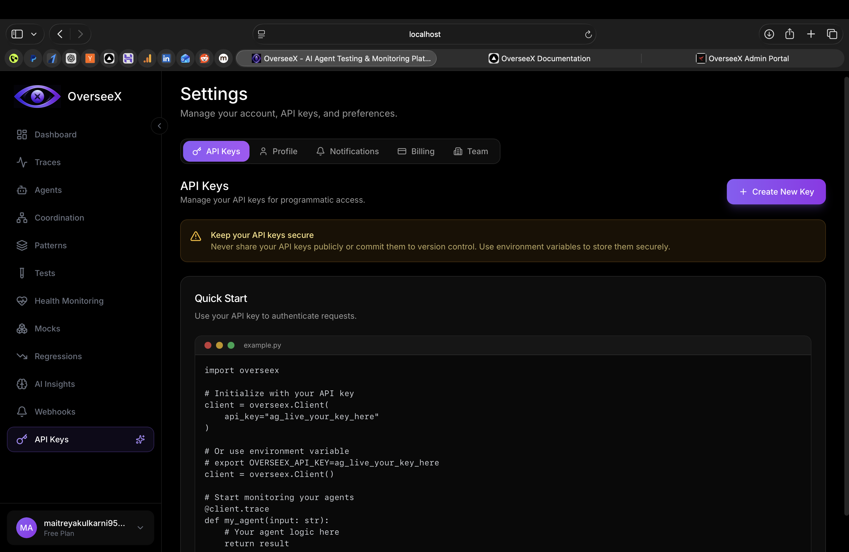 OverseeX screenshot 3