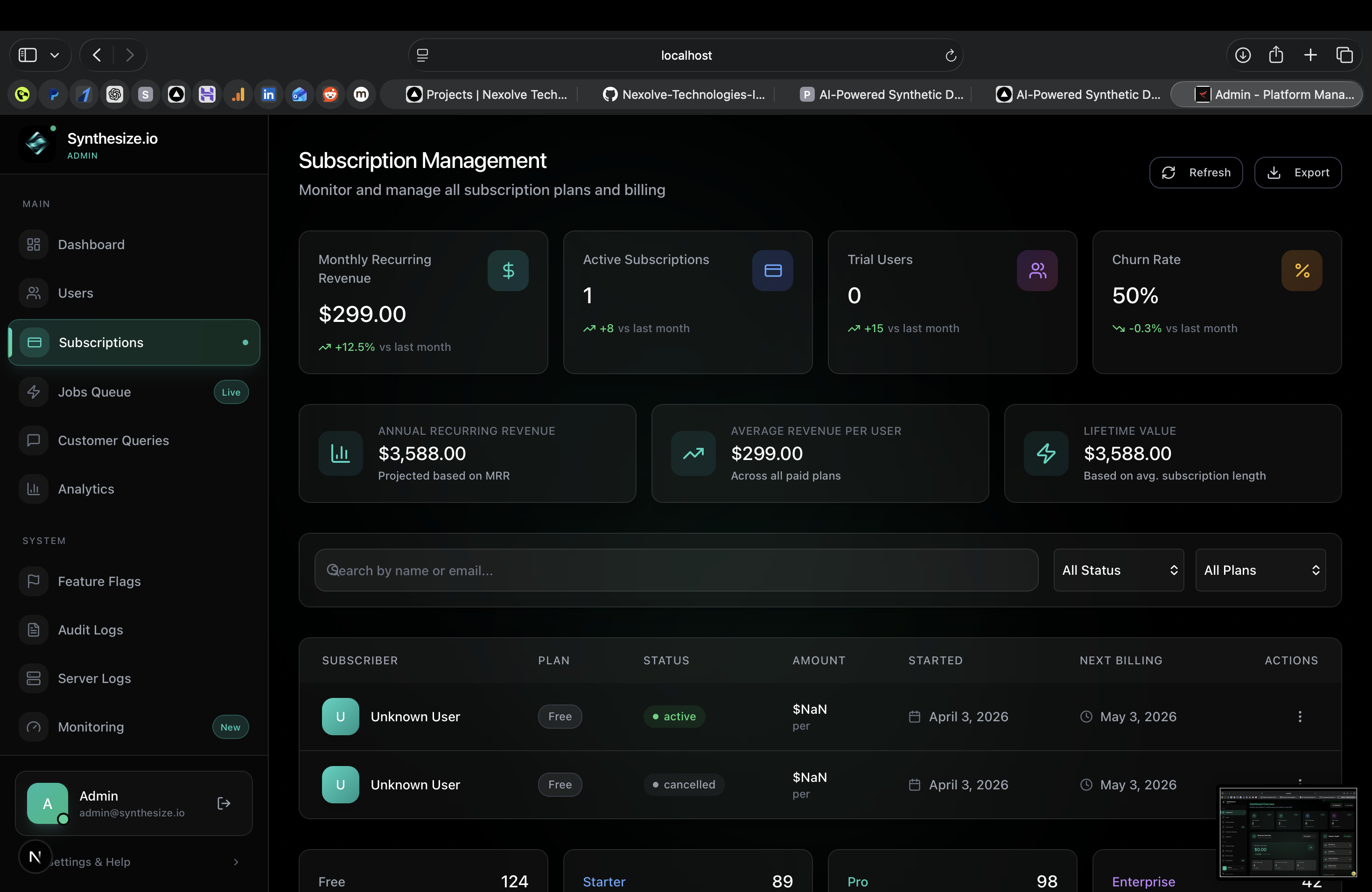 Synthesize IO screenshot 3