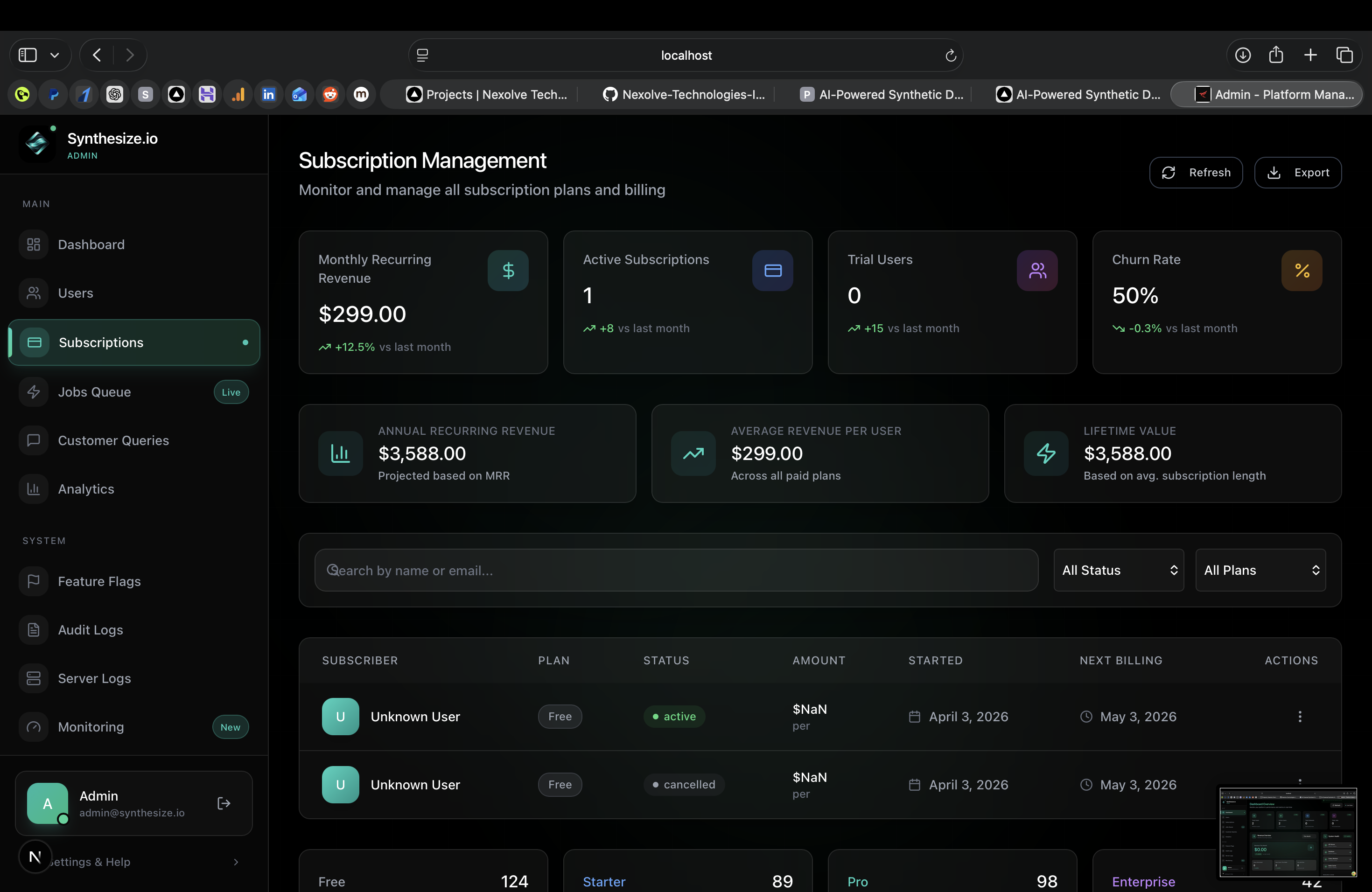 Synthesize IO screenshot 4